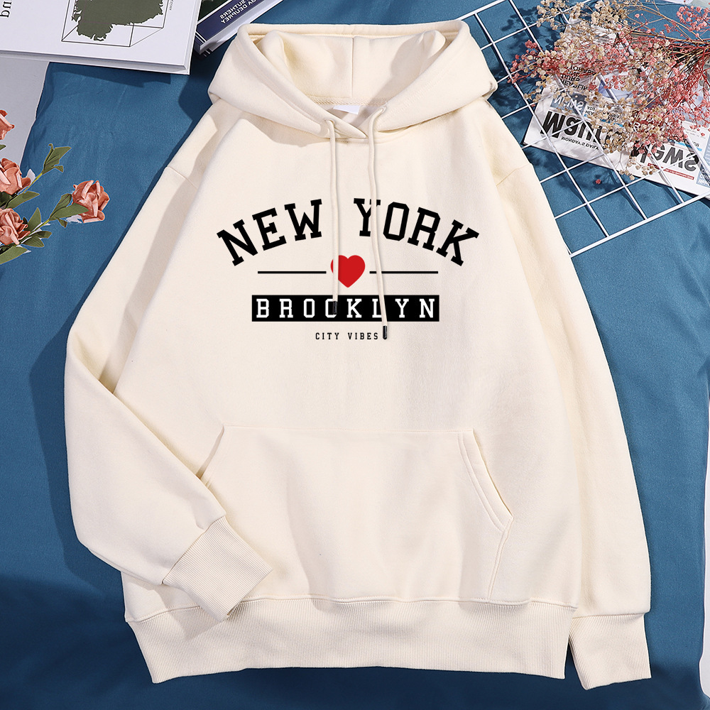 Nueva York Brooklyn City Vibes Letter Setwear Men Women New