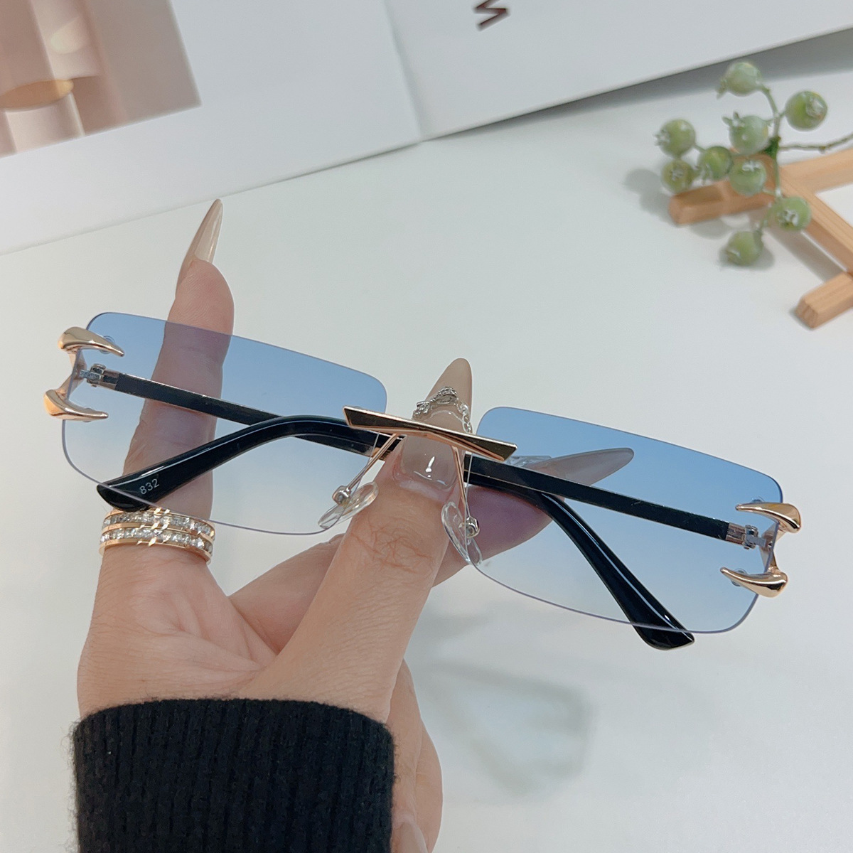 Golden frame