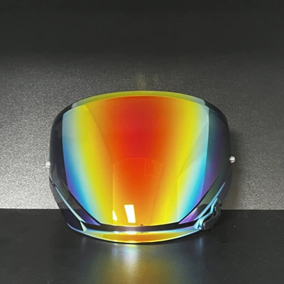 Dəbilqə (Kaska) aksesuarları, Lens Electroplating Day and - gradient-red