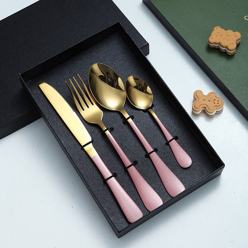 [골드 + 파우더] 4 종 세트 + 선물 상자