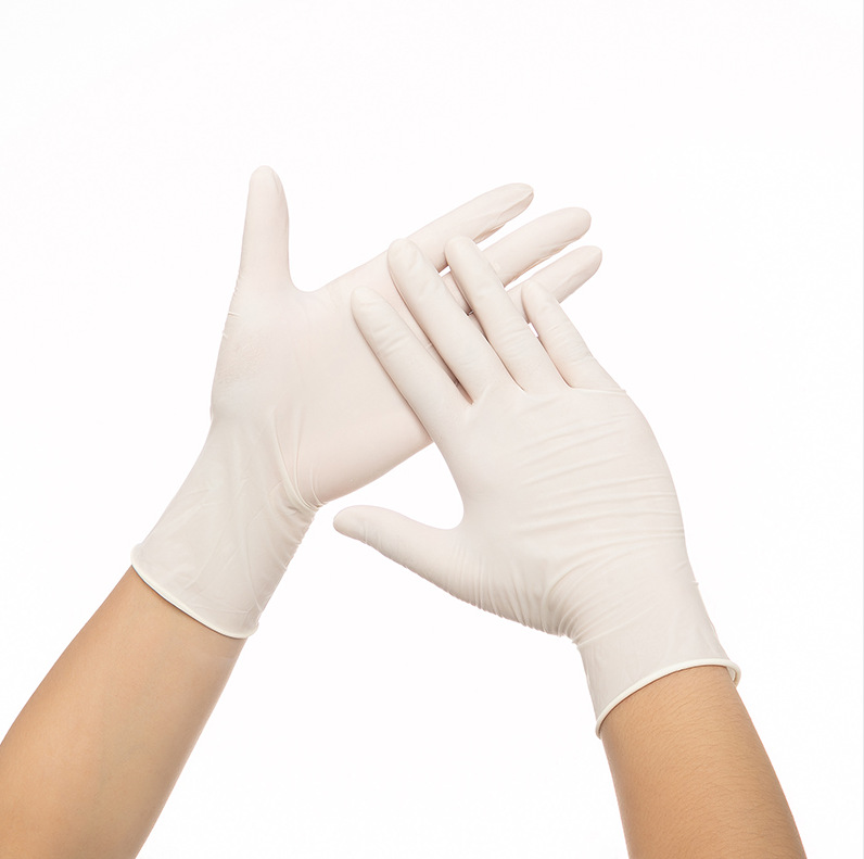 High quality disposable non-slip rubber gloves