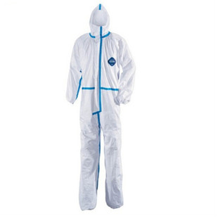 Tyvek600Plus protective clothing qianqiang one-piece dust-proof clothing painting laboratory anti-static clothing 600p in stock