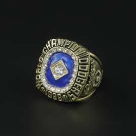 MLB 1988 洛杉矶道奇 总冠军戒指 欧美流行饰品