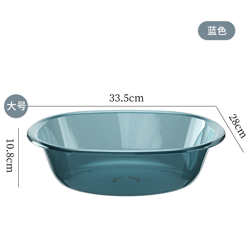 Lavabo de Plástico para el Hogar, Transparente, para Baño y Cocina image 10