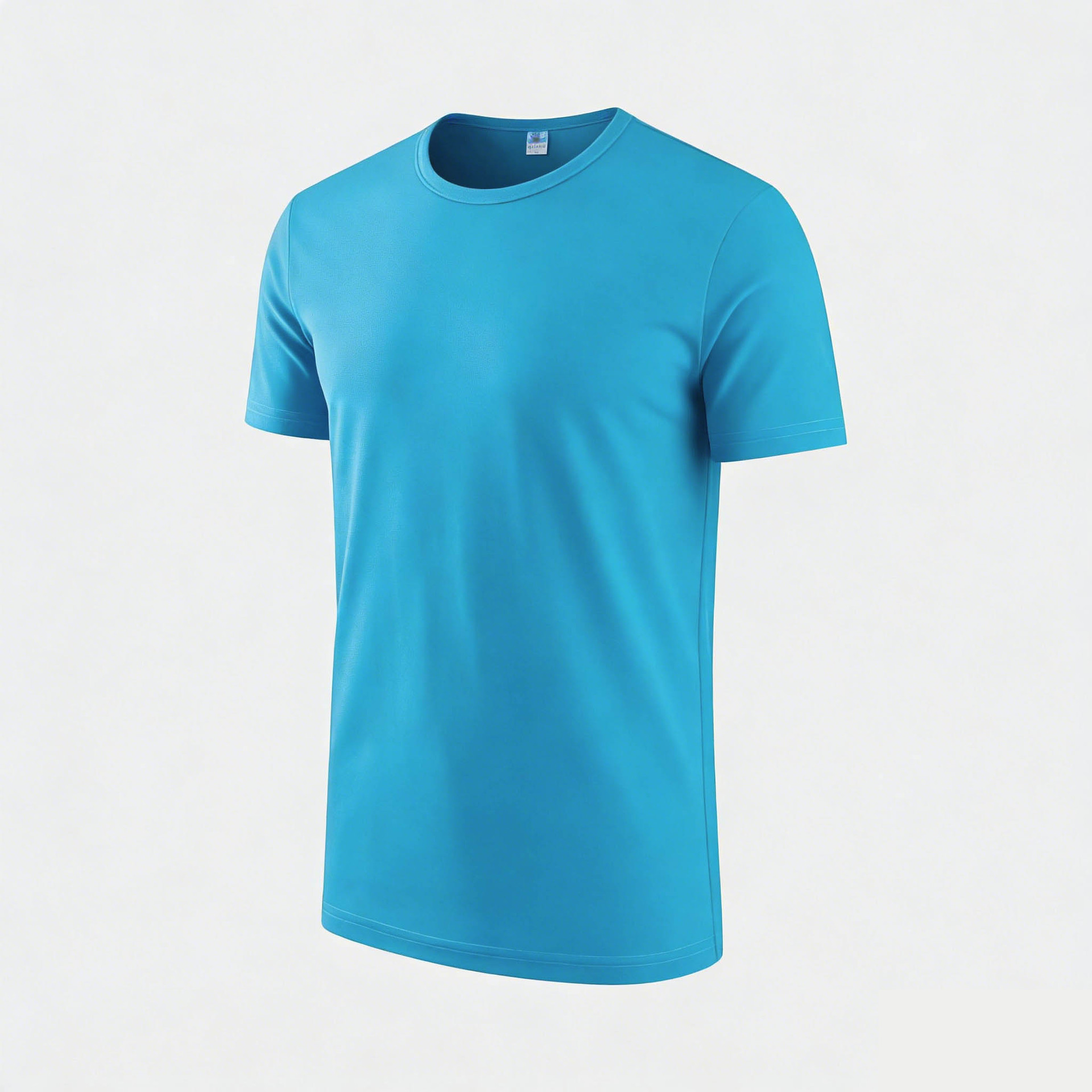 Verano secado rápido cuello redondo camiseta de manga corta camiseta cultural impresión de ropa de trabajo camiseta publicitaria ropa deportiva personalizada al por mayor