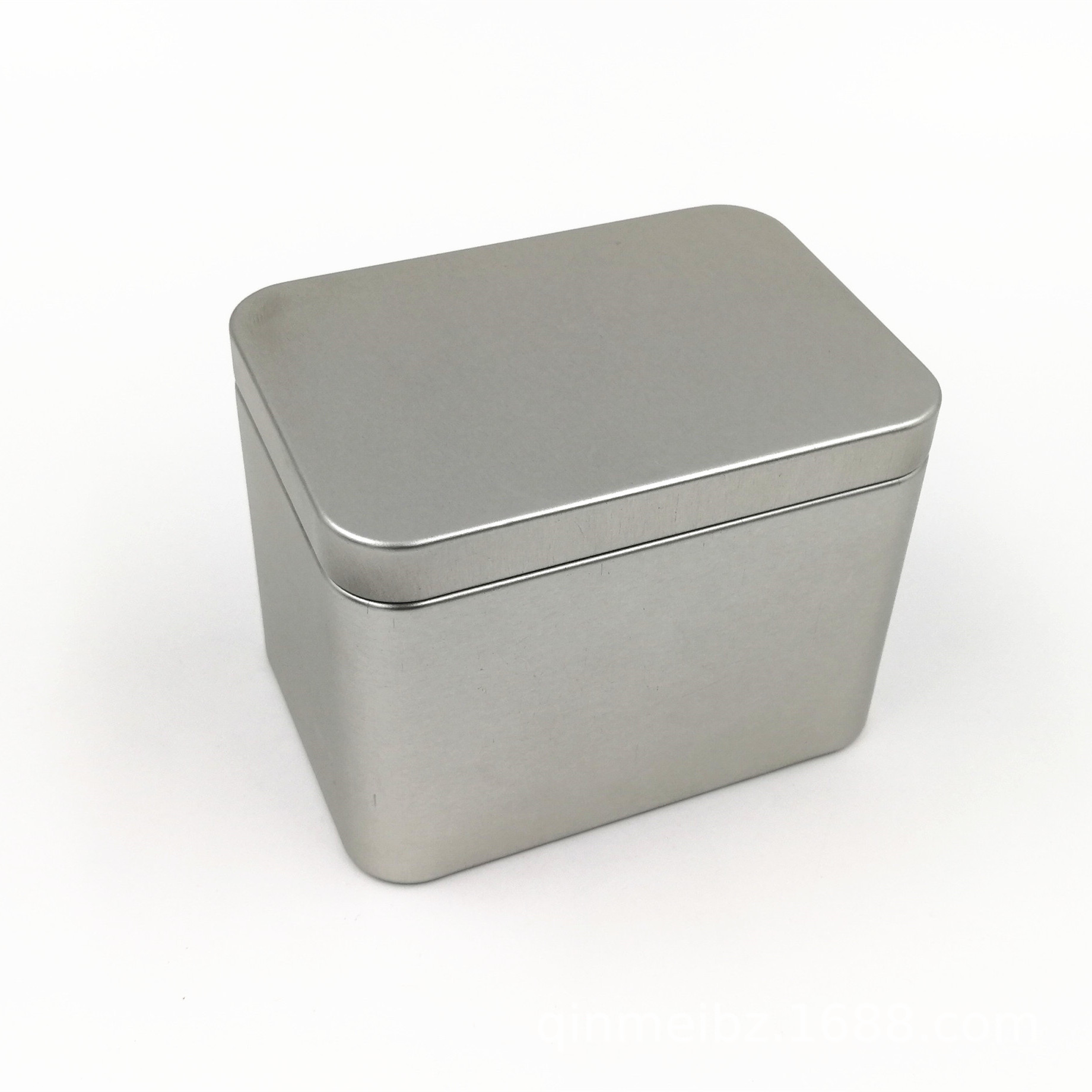 跨境牛骨髓铁罐 方形松花粉礼品铁盒 文山三七 鱼腥草粉铁盒装