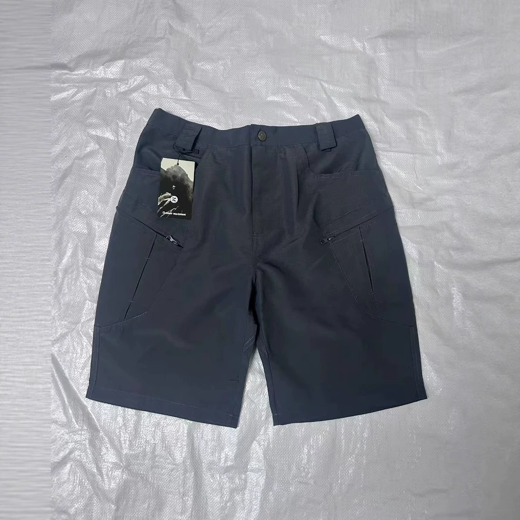 Летние новые тактические шорты мужские на открытом воздухе тонкие укороченные брюки мульти-карманные походные брюки износостойкие брюки