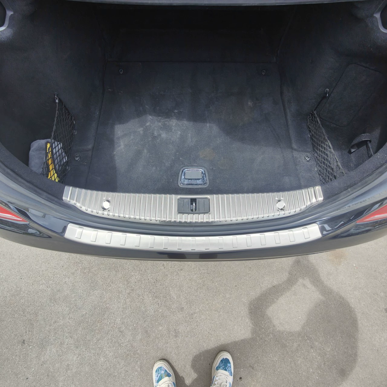 Подходит для 14-20 моделей Mercedes-Benz s32035040 из нержавеющей стали багажник защиты задней панели Mercedes-Benz w222