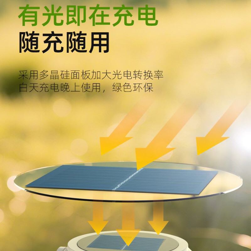 新しいソーラー充電式リチウム電池テント多機能ポータブル長寿命屋外レトロキャンプランプ雰囲気ライト|undefined