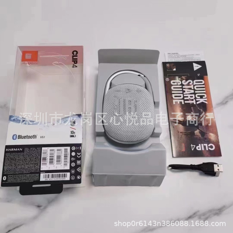 クロスボーダー起爆金CLIP4四世代無線bluetooth音響ミニ屋外携帯スポーツランニングスピーカー|undefined