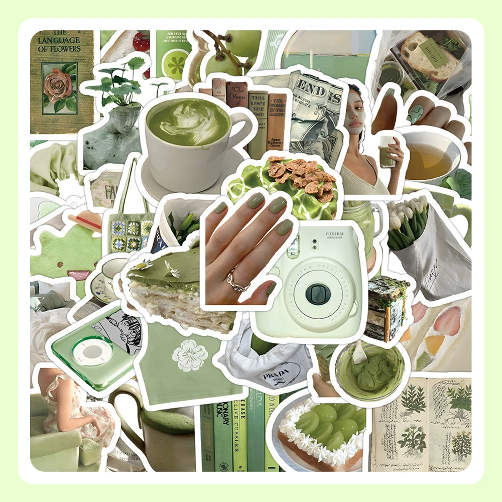 Sticker Pack, multi-design aesthetic stickers, 8×8 cm high-quality sheets, assorted counts 60–103 pcs