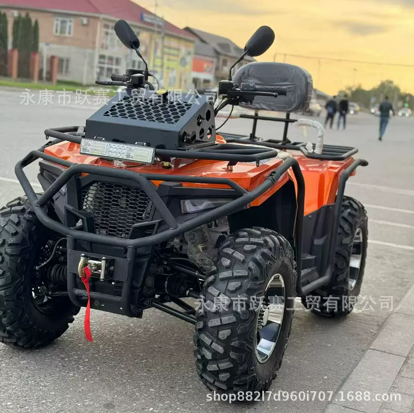 400CC四驱ATV全地形车两驱四驱可以切换带电喷400CC 四轮沙滩车