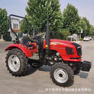 出口50马力农用拖拉机 山地丘陵开荒四驱拖拉机 旋耕四轮拖拉机