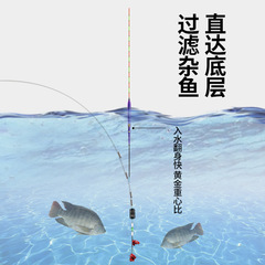 Manufacturer's short-legged, long-body, long-tailed tilapia float, nano-thickened crucian carp and carp float, eye-catching and sensitive bottom fishing float