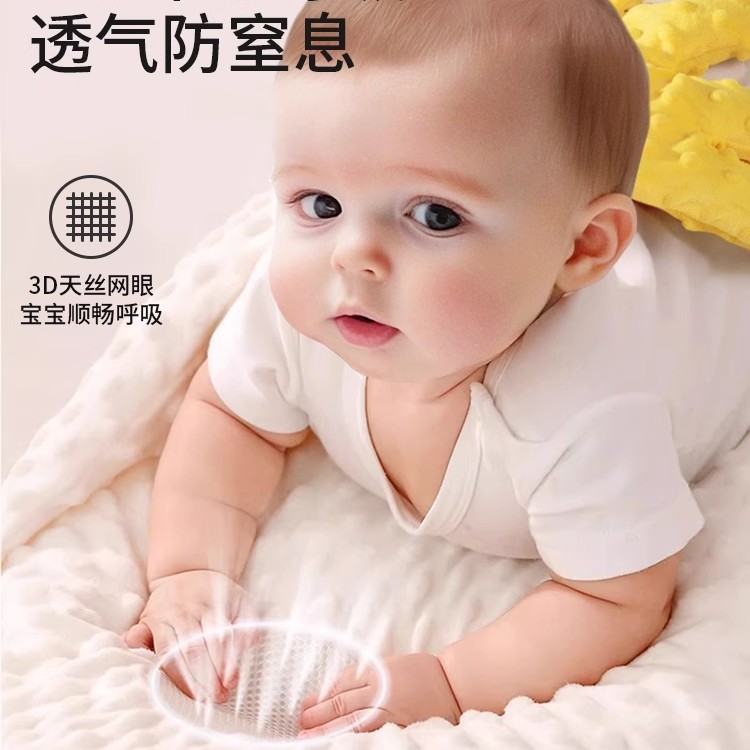 Almohada de escape de ganso blanco grande, flatulencia para bebés, cólico intestinal, almohada anfu, bebé, artefacto para dormir, almohada para niños, verano