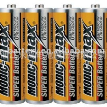 铁壳碳性P型5号电池  AA 铁壳，钢壳电池干电池