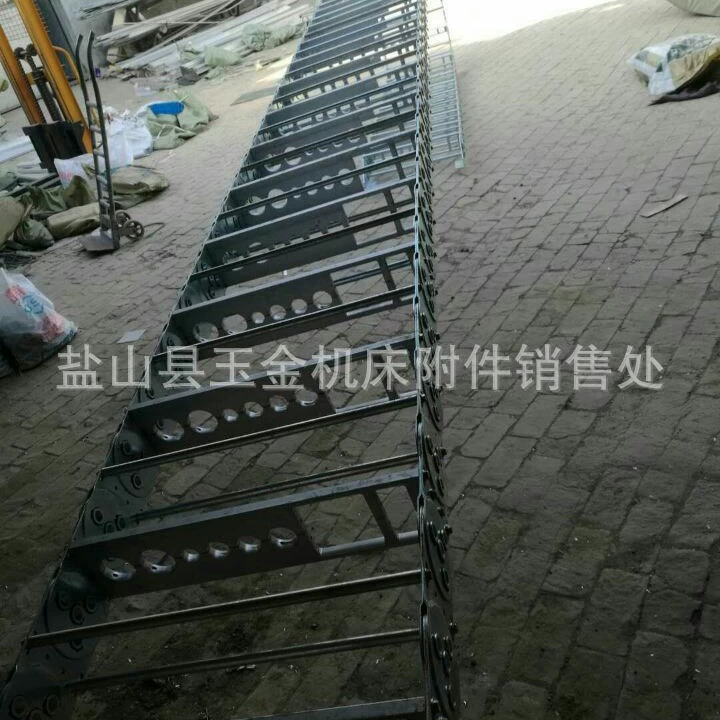 Производители поставляют TL180 перфорированная сталь и алюминий перетаскивание цепи станка стали полностью закрытый перетащить цепь мост Танк цепи