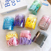 50 tanks of candy color, seamless towel ring, rubber band hair tie high elastic durable hair rope Girl color head rope
