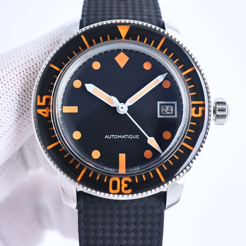 Fifty Xunxuan Fiber Pattern Men's Mechanical Watch Fully Automatic Mechanical Watch Men's Mechanical Watch