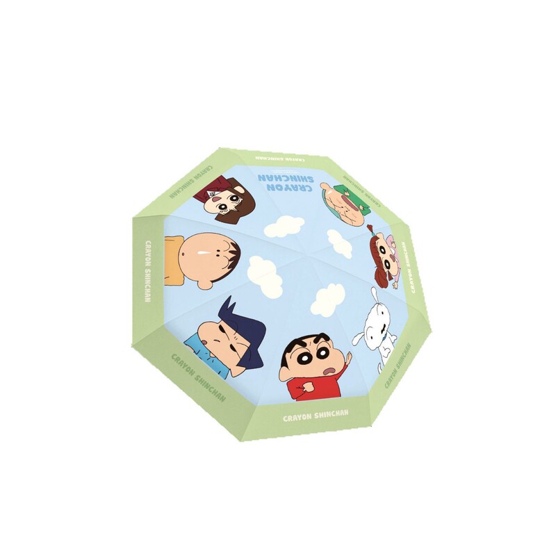 正版授权蜡笔小新雨伞学生上学专用伞晴雨两用防晒防紫外线遮阳伞|undefined