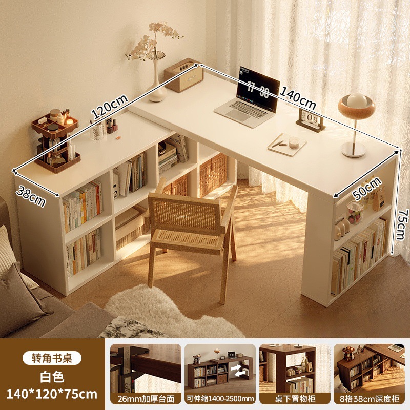 Estricta selección de escritorio de esquina de madera sólida estante de escritorio escritorio en una mesa dormitorio hogar cómoda esquina tipo l escritorio de computadora