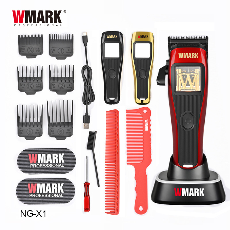 WMARK 充電式バリカン 磁気浮上ベクトルモーター プロフェッショナルクロスボーダー高速 DLC カッターヘッドバリカン NG-X1|undefined