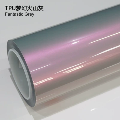 Auto Color Change Film: High Anti-Stain Paint Protection Film - tpu-dream-volcanic-ash-1524m15m