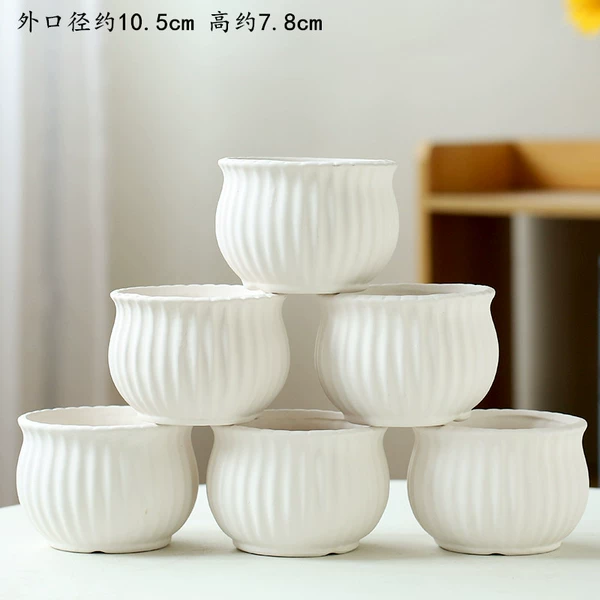6 combinations of short chubin penure pots
