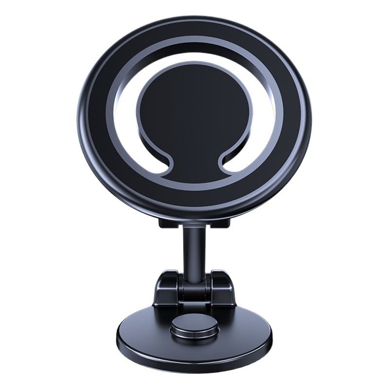 Nuevo Magsafe magnético plegable titular del teléfono del coche 360 grados de rotación del panel de instrumentos marco adhesivo de navegación