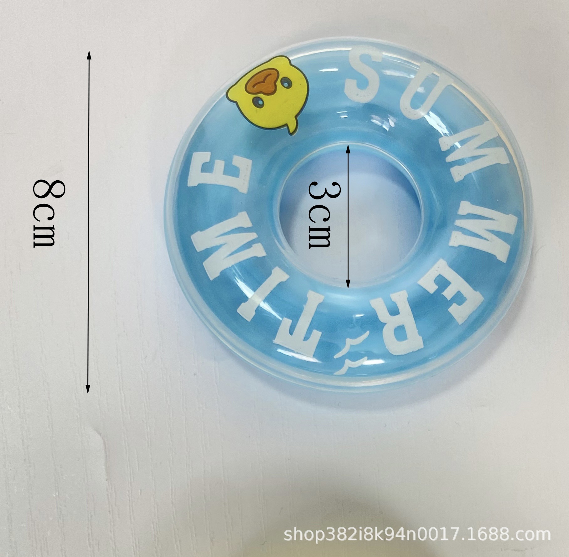 国境を越えた水小黄鴨部品アクセサリー8号アヒル帽子マフラー飾り手打レモンミルクティープレゼント
