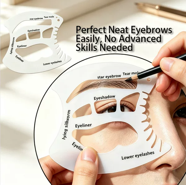 New cross-border eye makeup aid, multifunctional eye makeup tool, makeup beauty ruler, eyeshadow shield, beauty tool