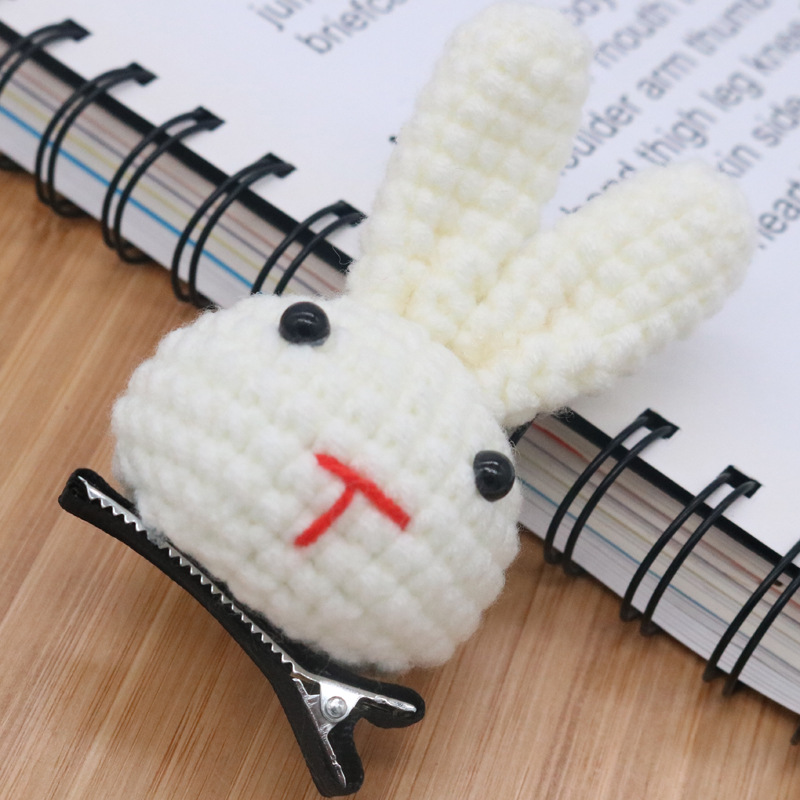 White rabbit, hairgrip