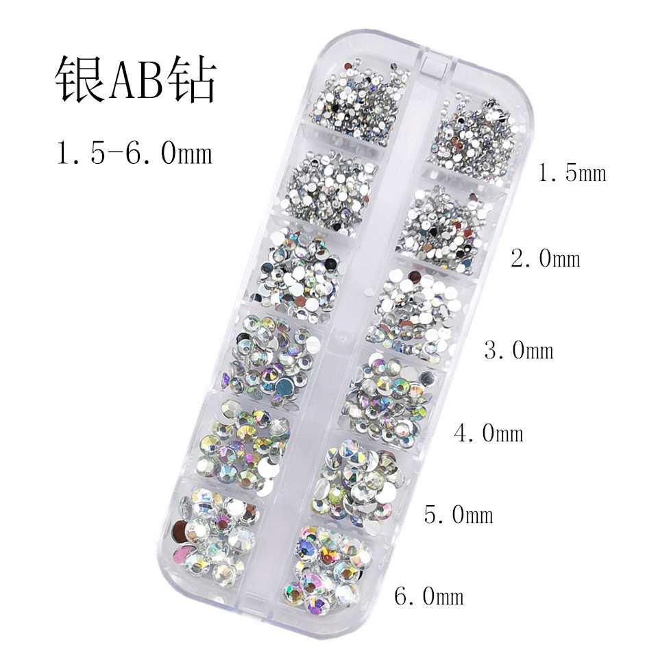 실버 AB 컬러(1.5-6.0) 다이아몬드