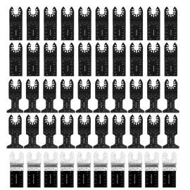 50件套混合震荡锯片万用宝高碳钢多用途电动工具配件跨境套装