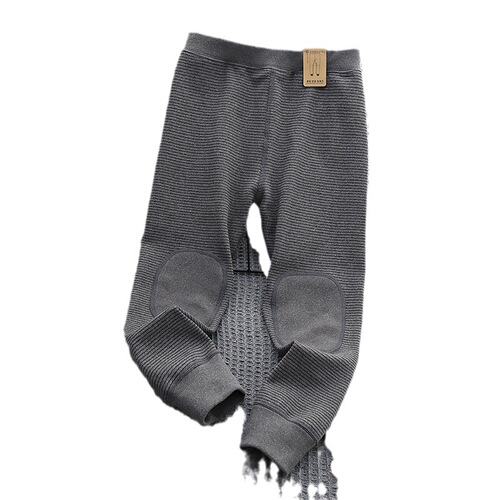 Children's Fashion Striped Warm Trousers for Boys, School Uniform Magic Kids' Clothing Spring and Autumn Cotton Trousers Qingdao Underwear Factory Direct Sale
