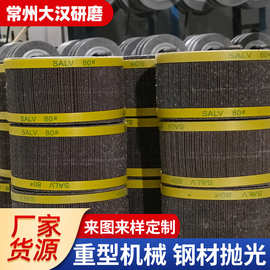 厂家批发抛光轮 漆面金属除锈不易飞片带间槽孔卡盘式叶轮抛光轮