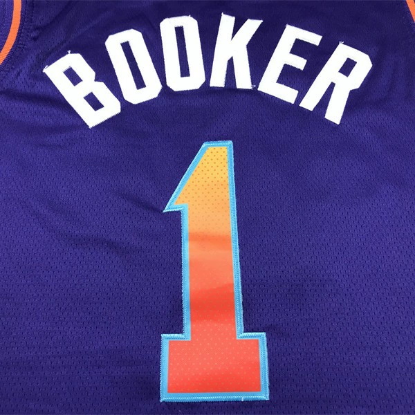 Баскетбольная майка Sun Team с вышивкой Booker №1, игровая форма