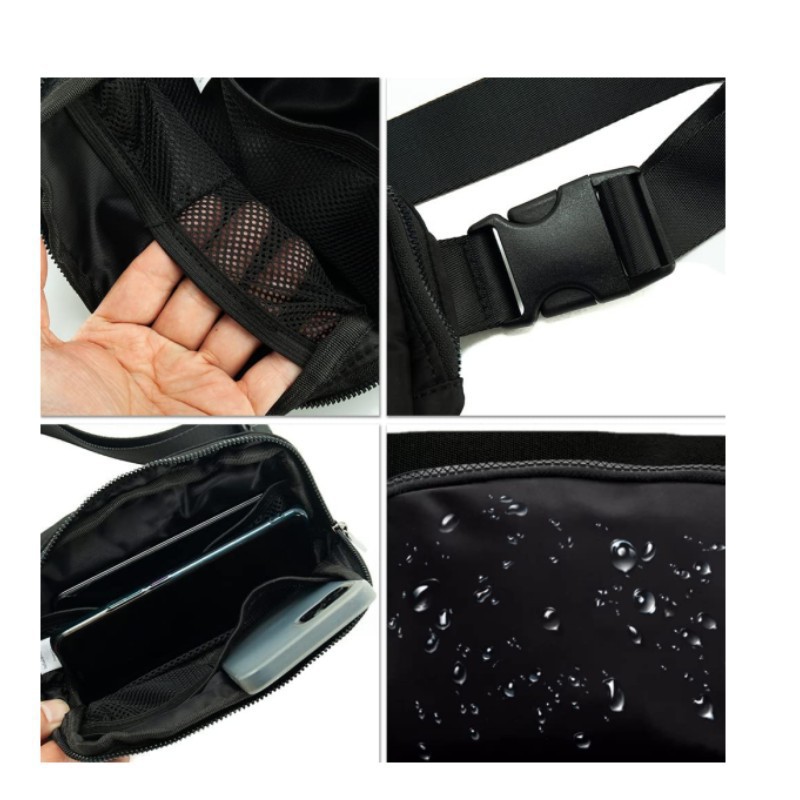 Women's with adjustable waistband, fashionable running and hiking waist bag_voghion.com