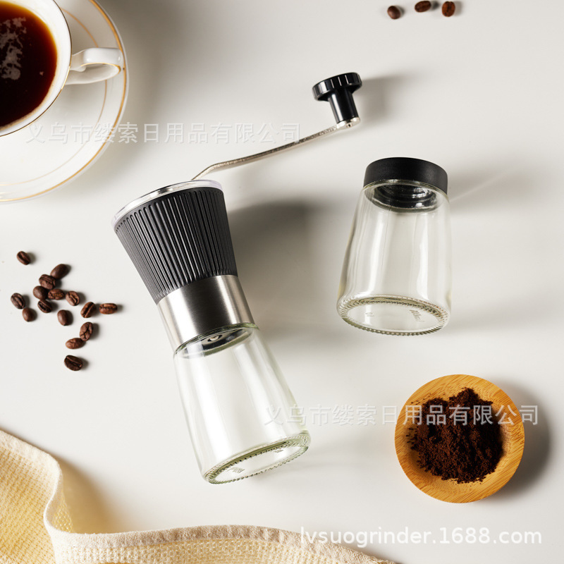 In stock hand Coffee Machine suit glass coffee bean grinder coffee machine portable handheld coffee machine Outdoor