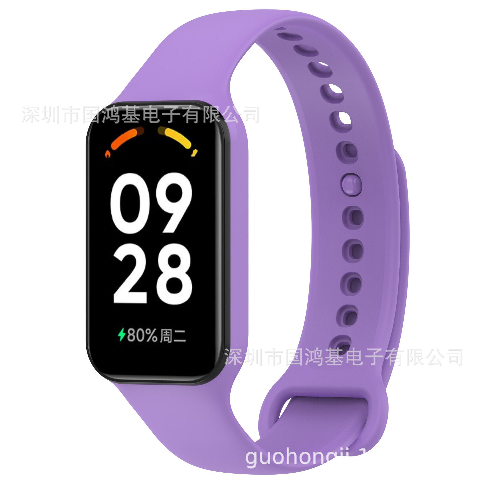 The redmi Band 2 wristband from Guohongji is soft, comfortable, water-resistant and sweat-resistant with silicone undefined