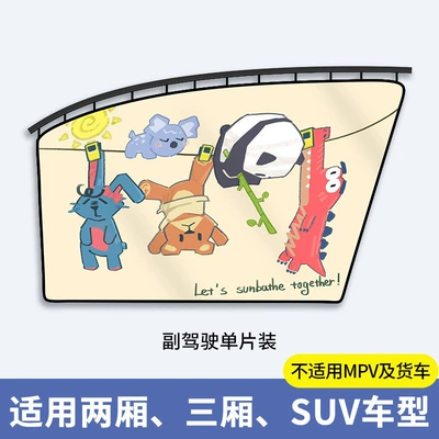 Car Embedded Track Car — Car curtains - simple-animal-co-pilot-upgraded-slide-type-single-chip