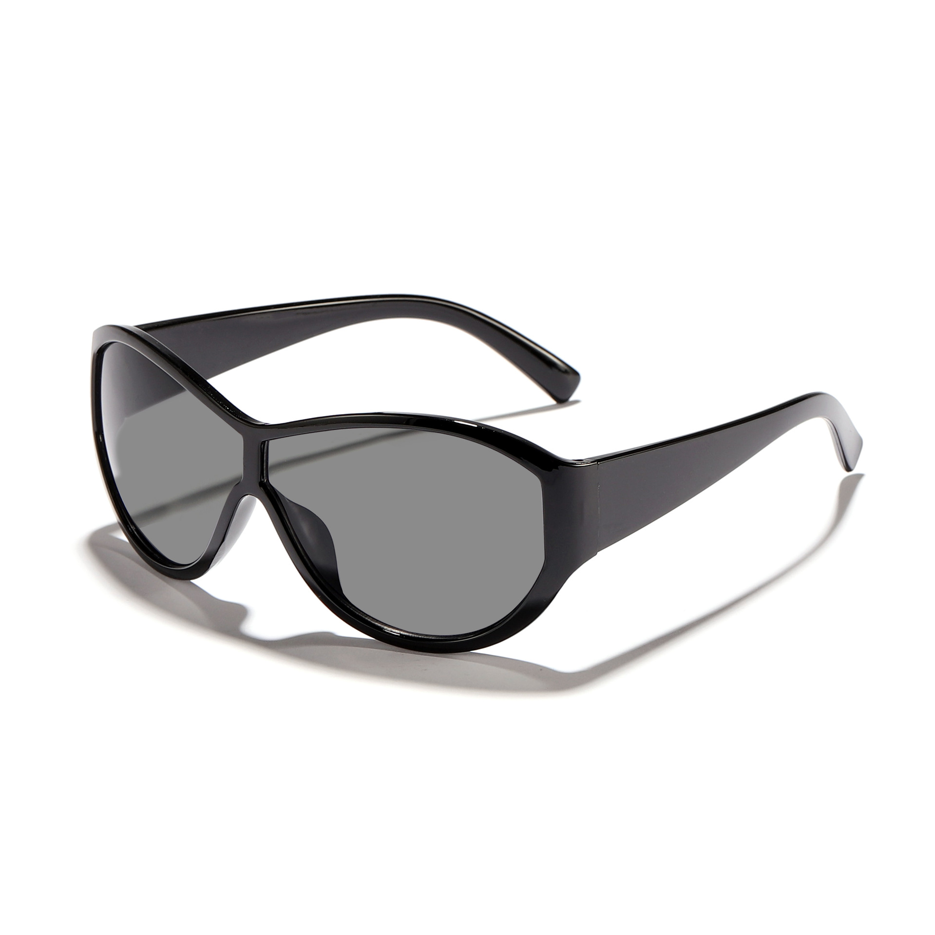 Espejo de sapo de marco grande europeo y americano para hombres y mujeres transfronterizos nuevas gafas de sol de ciclismo retro a prueba de viento gafas de sol de protección UV para exteriores