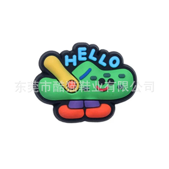 Cave Shoes Accessories Cave Door Forever Cross Accessories Shoe Flower Decorative Buckle DIY Shoe Buckle Accessories Textual Shoe Flower