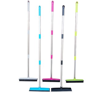 Three-Section Carpet Hair Removal Broom, Dust Scraper, Rubber Floor Brush for Cleaning Dog Hair, Window Cleaning, and Pet-Specific for Removing Loose Hair