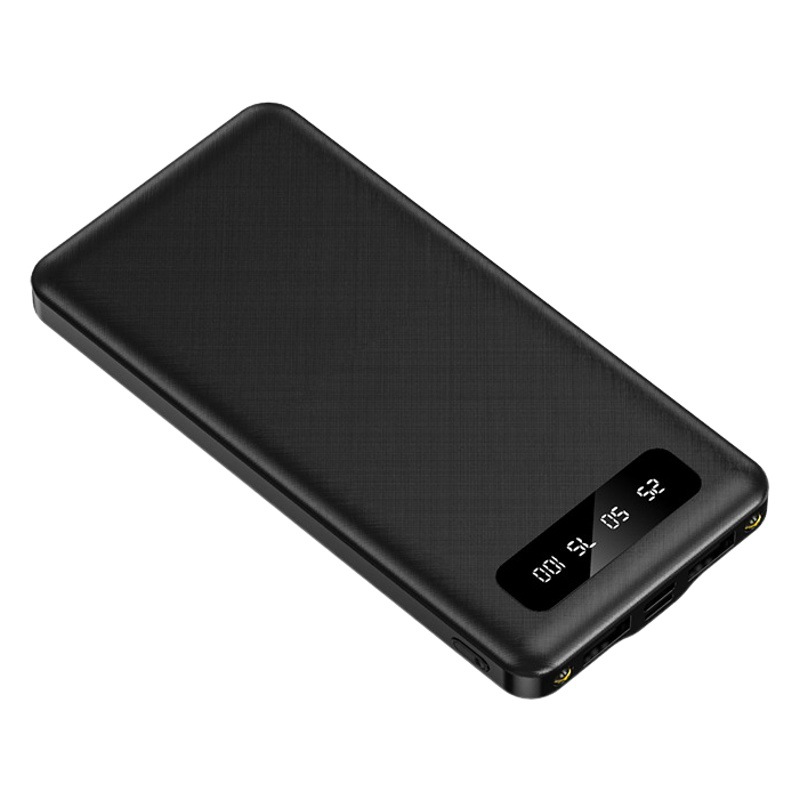 Transfronterizo creativo mini conveniente pantalla digital banco de energía 20000 mA ligero Comercio exterior caliente regalo de energía móvil