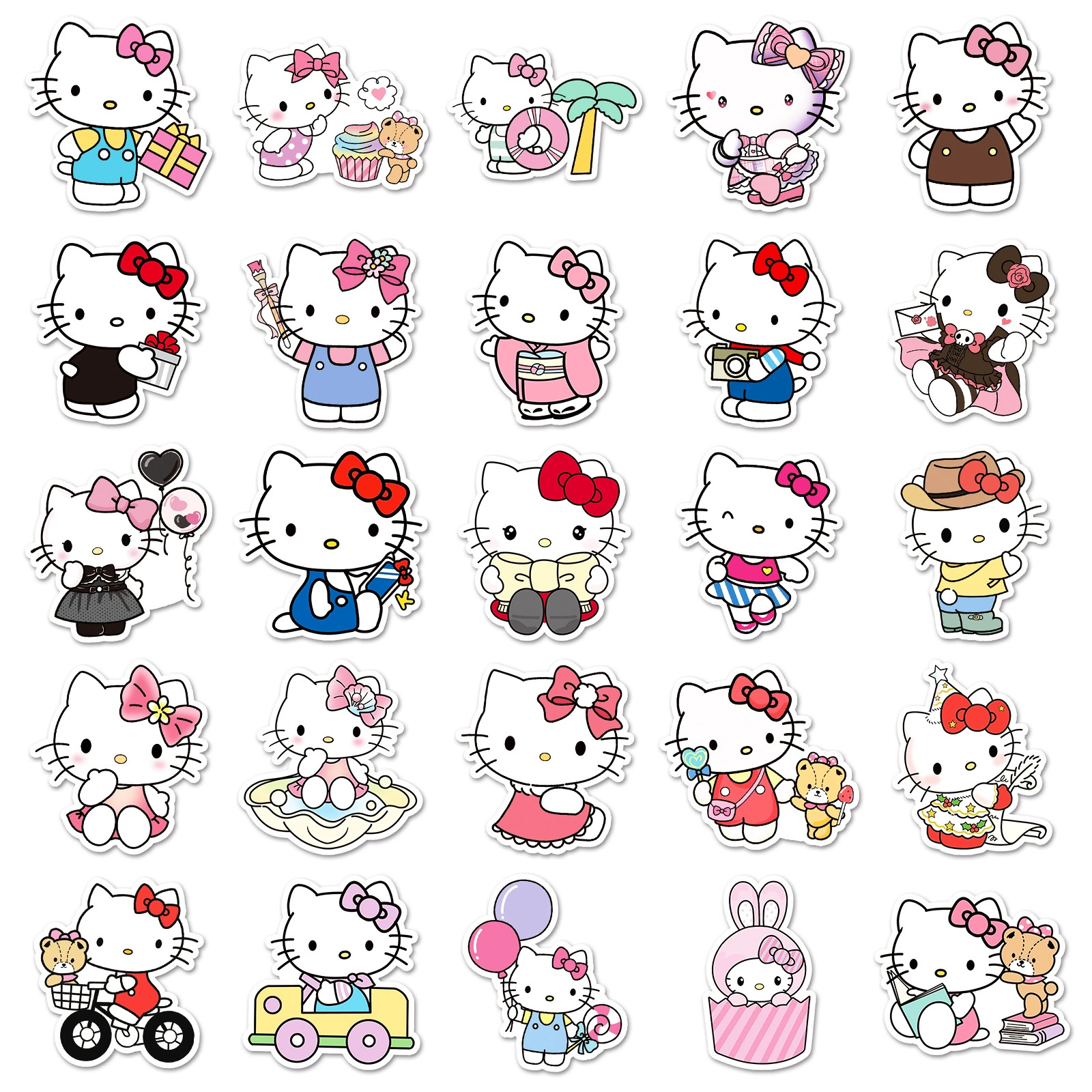 Sanrio, Hello Kitty, наклейка, водостойкий чехол для мобильного телефона