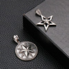 Fashionable accessory, pendant stainless steel, European style, simple and elegant design