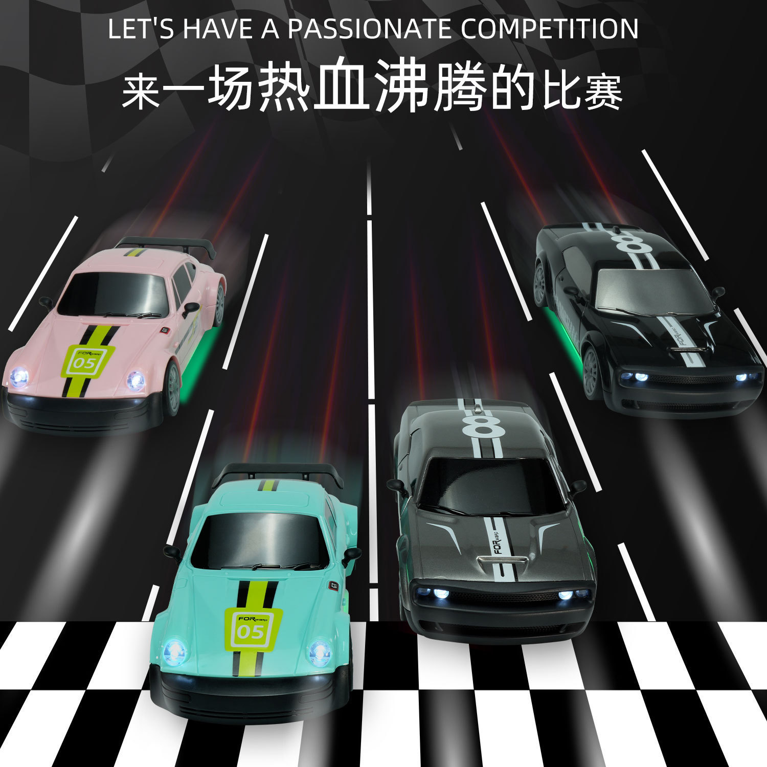 Cross-border Best-selling 1:24 Professional Rc Four-wheel Drive...