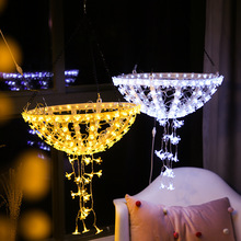 LED樱花雨伞灯吊蓝藤球装饰灯圣诞节酒吧庭院商场KTV户外装饰吊灯