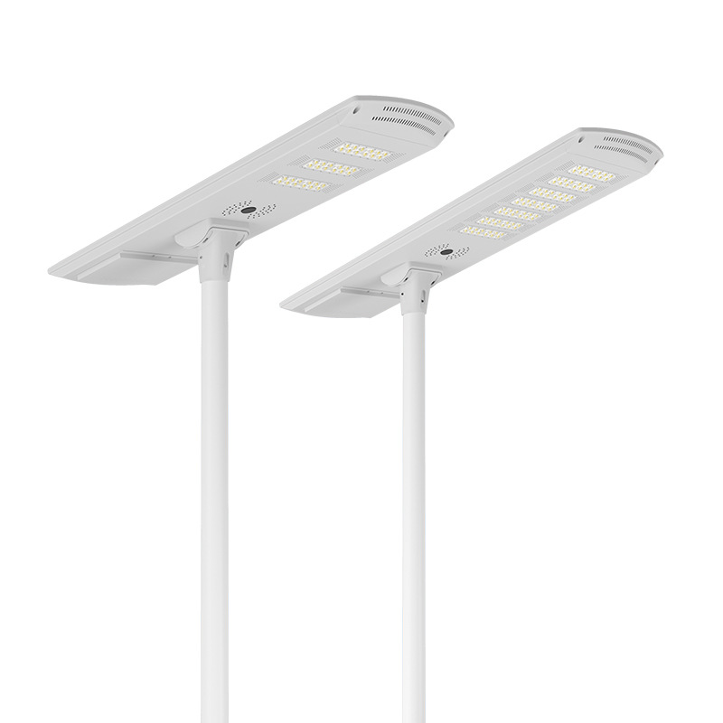 iluminación solar transfronteriza oscura iluminación automática super brillante ingeniería de alta potencia iluminación al aire libre led luz de palo alto